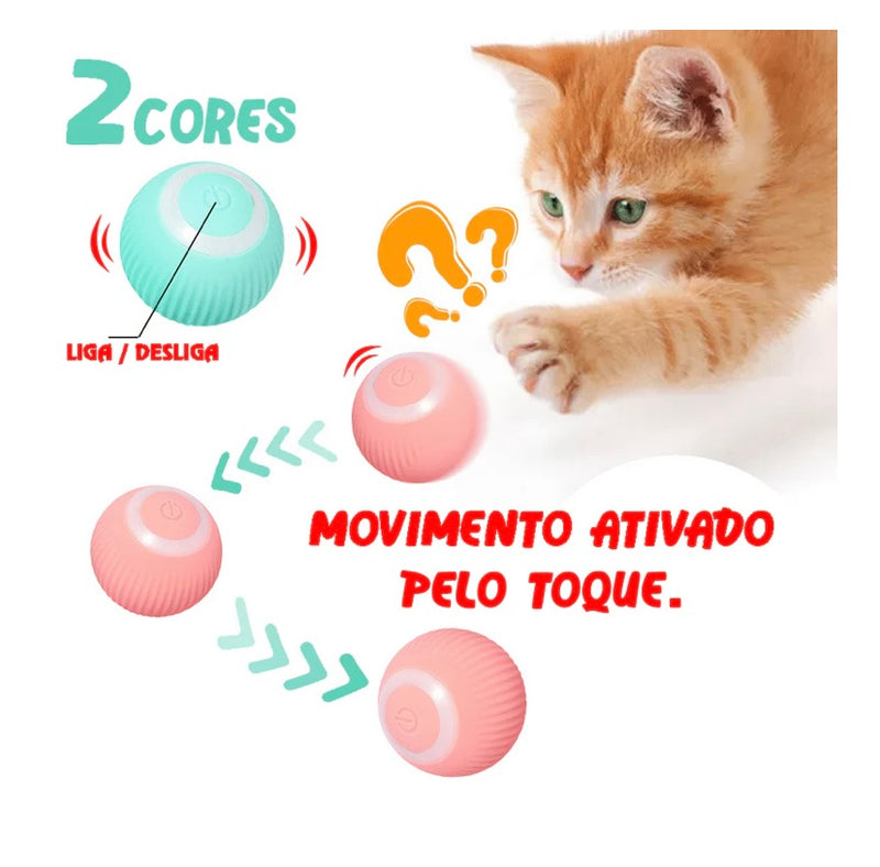 Brinquedo Bola inteligente Elétrica para pets