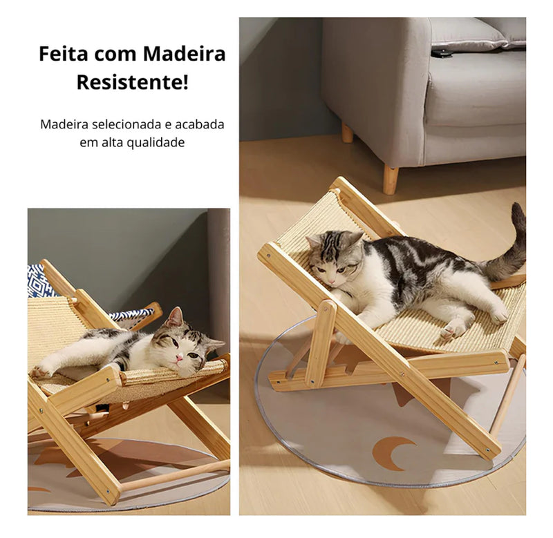 Cadeira Arranhador para gatos